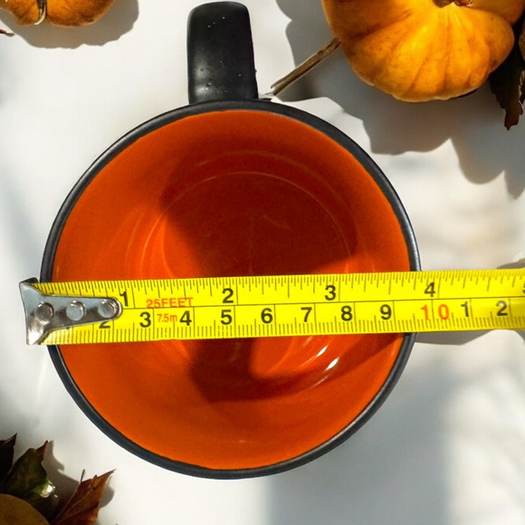 Halloween Mug Resting Witch Face Coffee Tea Broom Black Cat Festive 17oz NWT - Picture 8 of 8